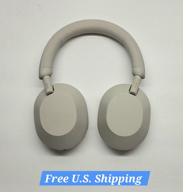 Sony WH-1000XM5 Wireless Bluetooth Headphones – No Case – Noise Canceling