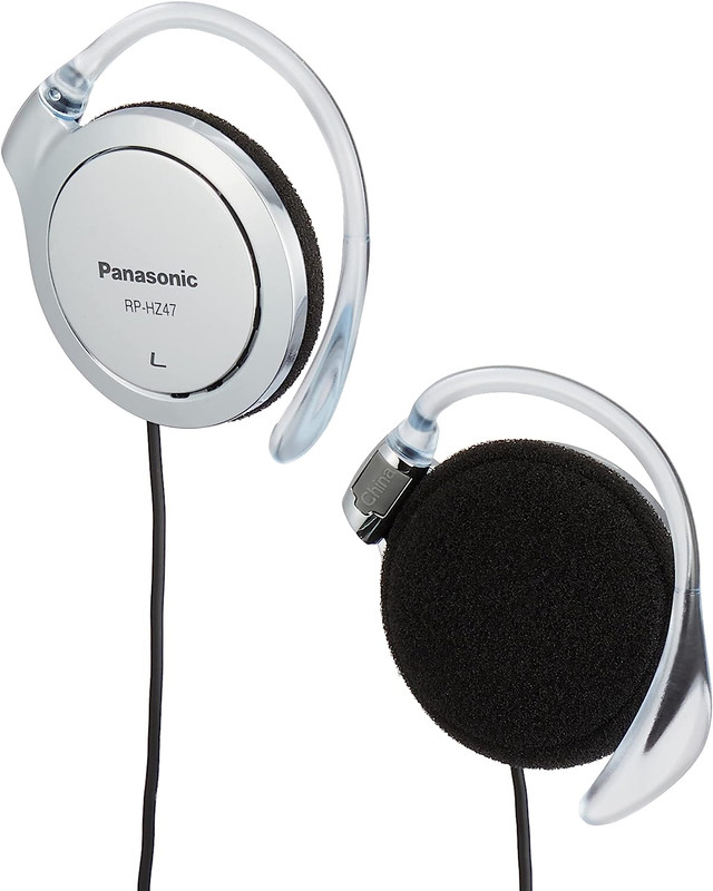 Panasonic Slim Clip On / In-Ear Hybrid headphone RP-HZ47-S Ultra Thin Housing