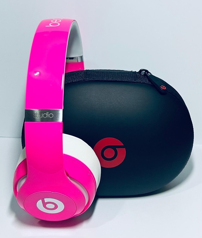 Beats by Dr. Dre STUDIO 2 WiIRED Ear Headphones PINK GLOSSY USA FAST SHIP gallery