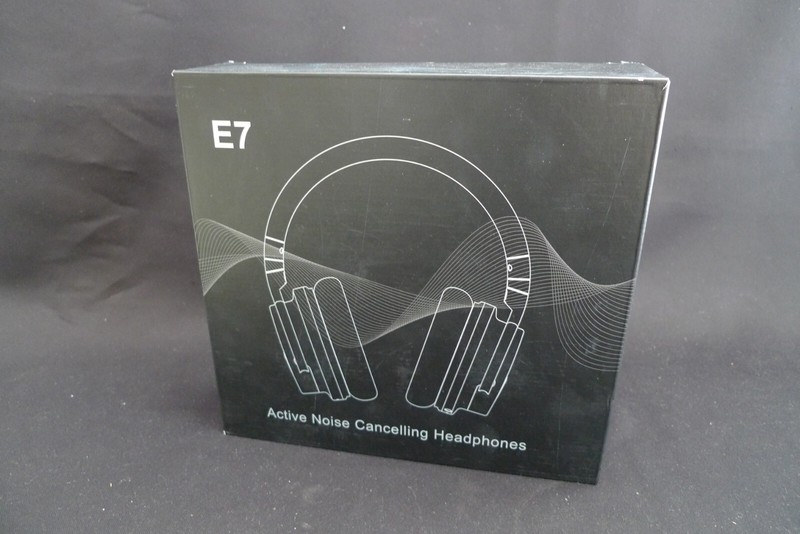MOVSSOU BRAND ACTIVE NOISE CANCELLING HEADPHONES E7 IN RED NEW IN BOX gallery