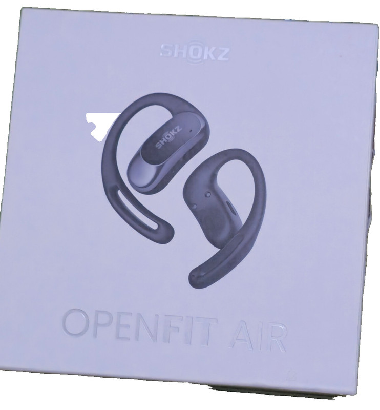 Shokz OpenFit Air Open-Ear True Wireless Earbuds – Black –