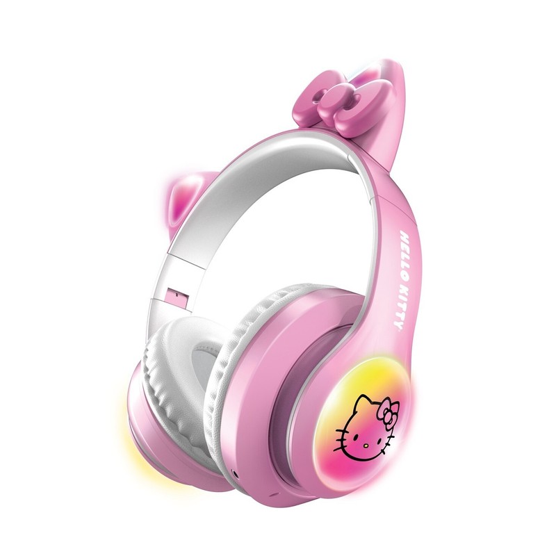 Hello Kitty Wireless Bluetooth Light-Up Headphones