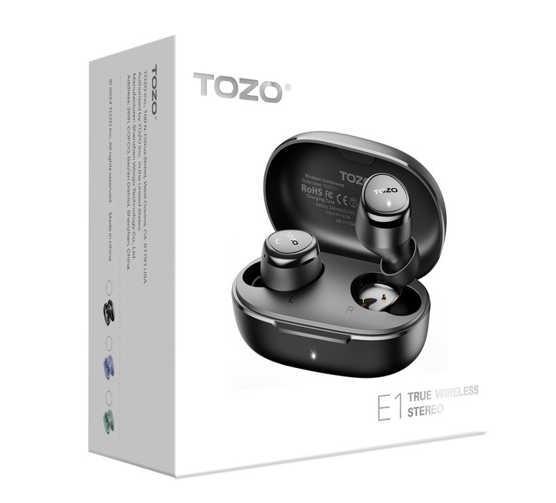 TOZO Agile Solo TWS Wireless Earbuds ENC in-Ear Headphones with IPX6 Waterproof gallery