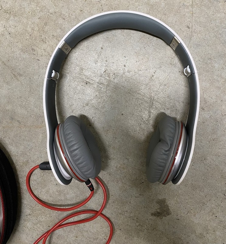 Beats by Dr. Dre- Beats Solo HD Wired Headphones-White/Red gallery