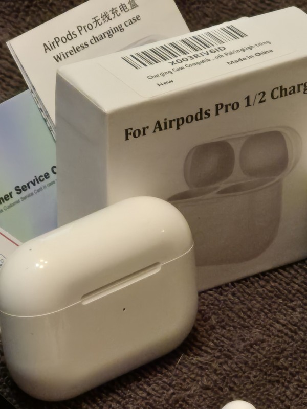 Apple AirPods Pro 1st Gen A2190 Charging Cases, Earbuds, Replacement Tips, More gallery