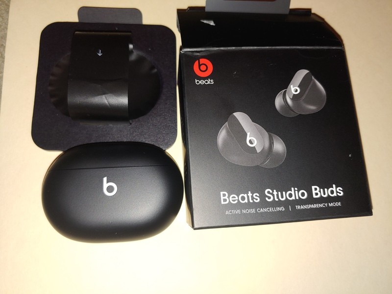 Genuine OEM Beats Studio Buds Wireless Noise Canceling Bluetooth Earphones, BLK