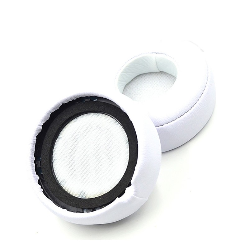 2Pcs White Ear Pads Cushion Cover For Beats Mixr Headphones Replace Parts gallery