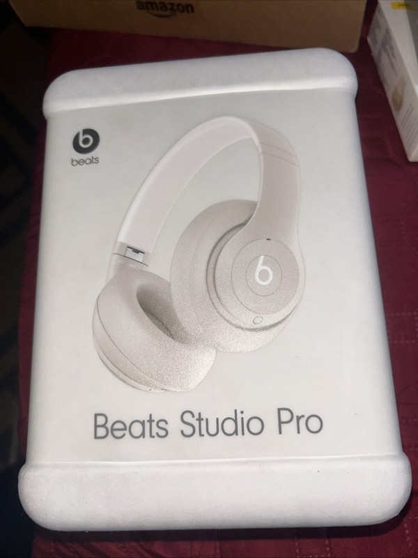 Beats By Dr. Dre Studio Pro Over-the-Ear Wireless Headphones – Sandstone.