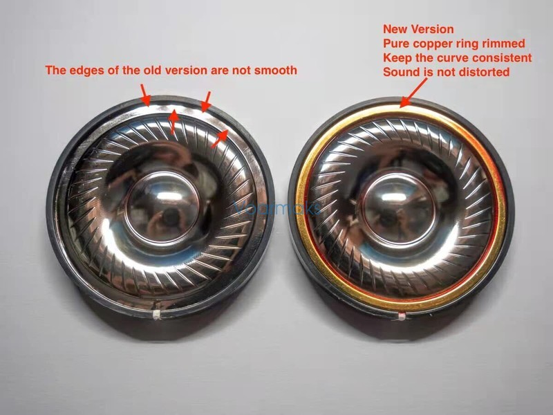 Ti-Diaphragm Drivers 50mm For Sennheiser HD380 PRO HyperX Cloud 32Ohm gallery