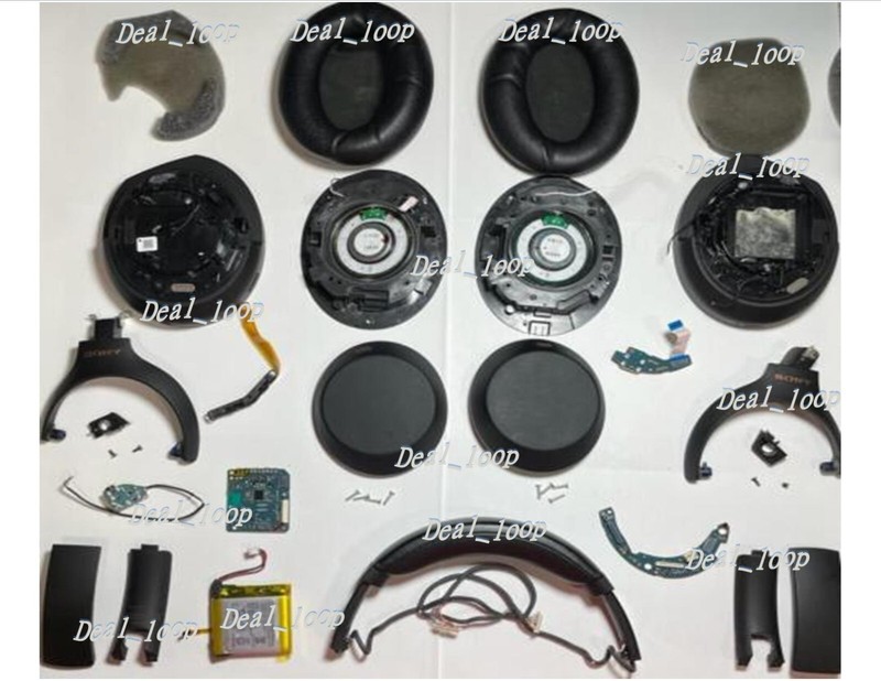 Genuine OEM Replacement Parts Original Sony WH-1000XM4, WH1000XM4 Black