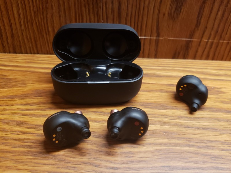 Used Sony WF-1000XM4 – Working Case, Dead Earbuds