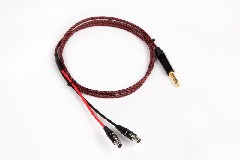 4 Ft SILVER PLATED AUDEZE LCD-2 LCD-3 LCD-4 LCD-X 1/4″ Upgrade Cable, USA Made.