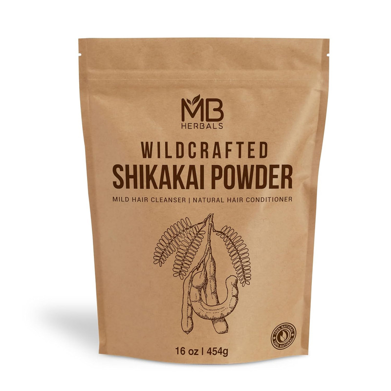 Shikakai Powder 454G | 1 Lb | 16 Oz | Natural Hair Cleanser & Conditioner | 100% gallery
