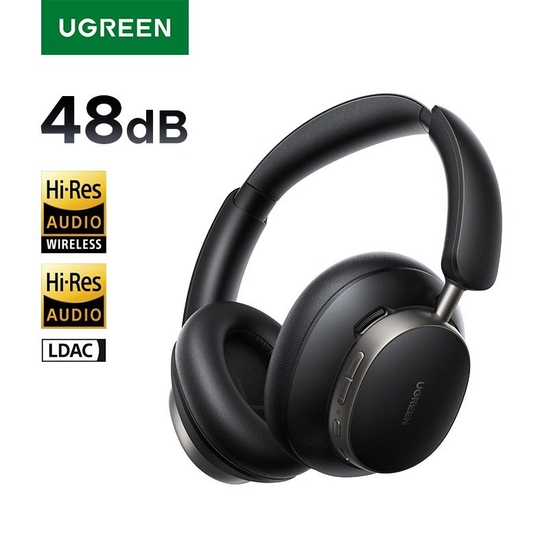 UGREEN Studio Pro 48dB Wireless Headphones SENSORY BASS BLACKTAN gallery
