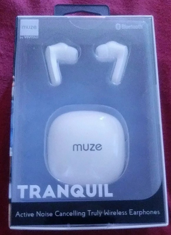 Tranquil Muze By Vivitar True Wireless Bluetooth Earbuds Noise Cancelling. New