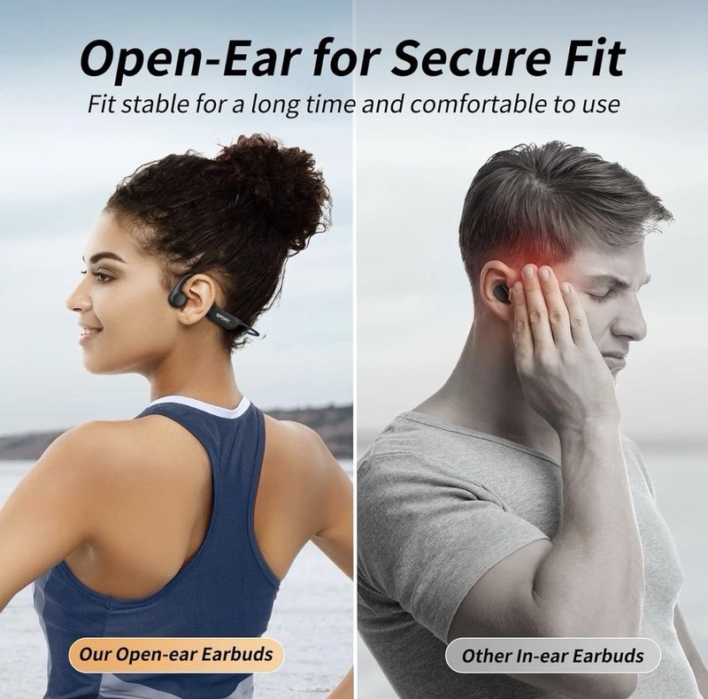 Nutrien Ag Solutions Lightweight Open Ear Bluetooth Headphones Sport gallery