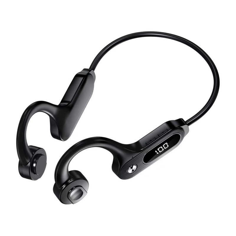 88 Hours Wireless Bluetooth 5.3 Bone Conduction Headphones Exercise 30 days