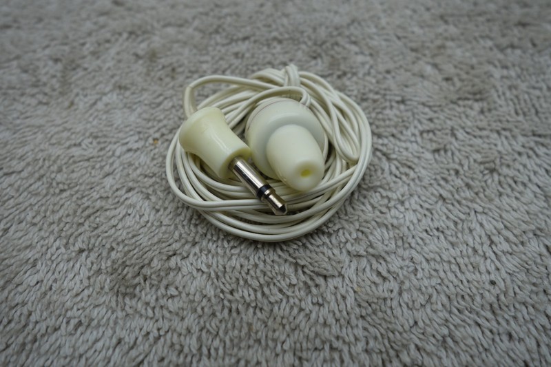 Vtg 1970’s Mono Single Ear Bud Earbud Listening Piece Earphone Transistor Japan
