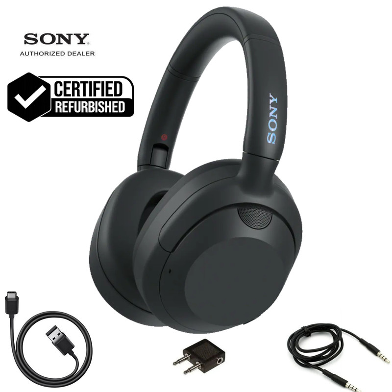 Sony ULT WEAR 900N Wireless Noise Canceling Bluetooth Headphones – Black UB