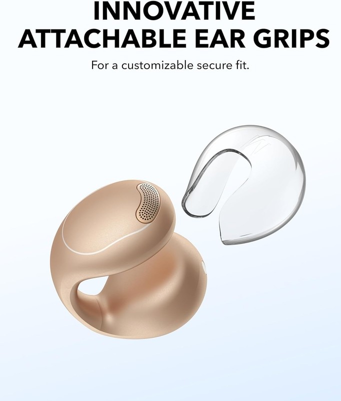 C40i by , Open-Ear Earbuds, Clip-On Headphones, Flexible Joint Design, Button... gallery