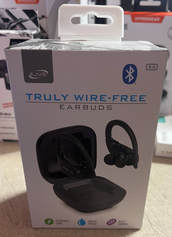 iLive, Truly Wire-Free, Earbuds, IAEBT270B, Black