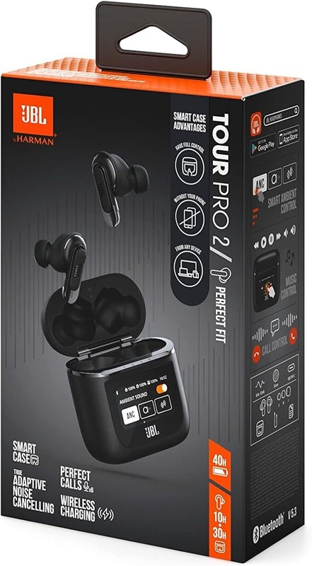 JBL TOUR PRO 2 Wireless Earphone IPX5 Bluetooth black ‎JBLTOURPRO2BLK gallery