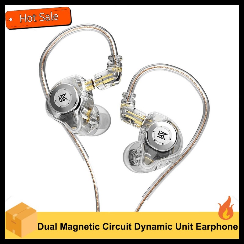 KZ EDX Pro in-Ear Stage Monitor Ear Hook Headphones Dynamic Driver Stereo Earbud