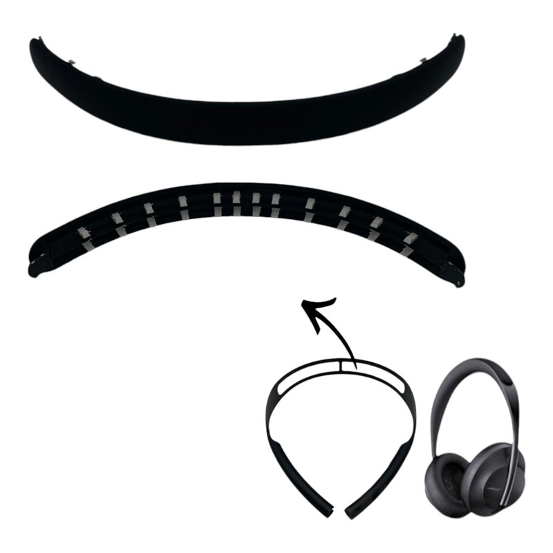 Genuine Bose NC700 Headphones Top Headband Rubber Cushion (Black) – Parts [B]