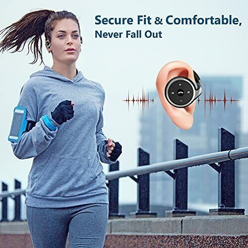 Behind The Head Headphones Bluetooth 5.0 Neckband Around Head Headphones Lightwe gallery