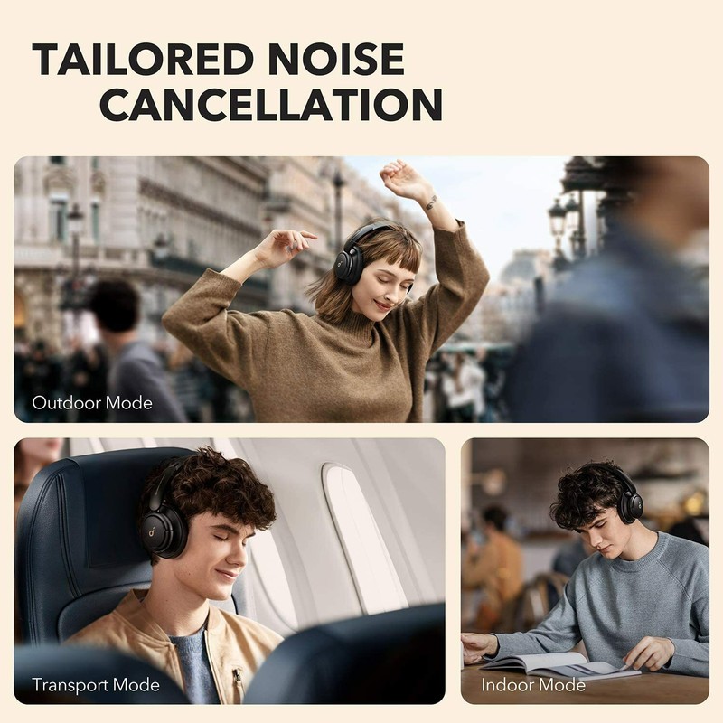 Anker Soundcore Life Q30 Wireless Over Ear Headphone Bluetooth ANC Headset w/APP gallery