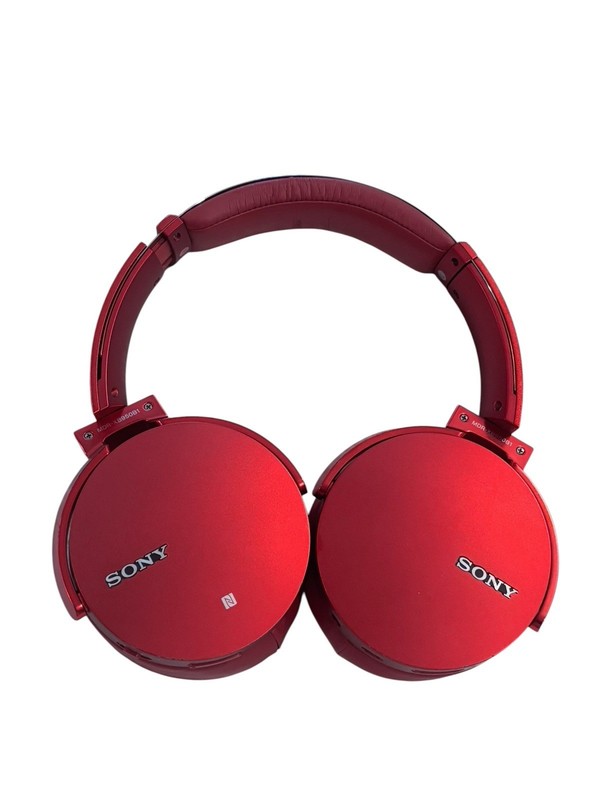 Sony MDR-XB950B1 Extra Bass Effect Over the Ear Wireless Headphone Red