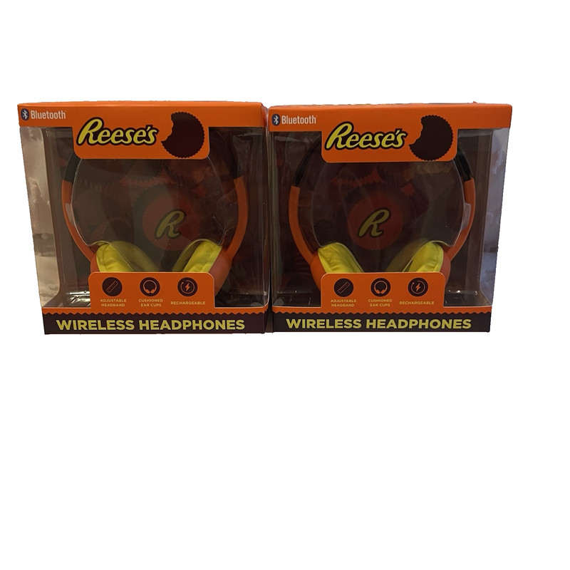 NIB Wireless Bluetooth Headphones-Orbit-Reese’s Adjustable/rechargable/cushioned