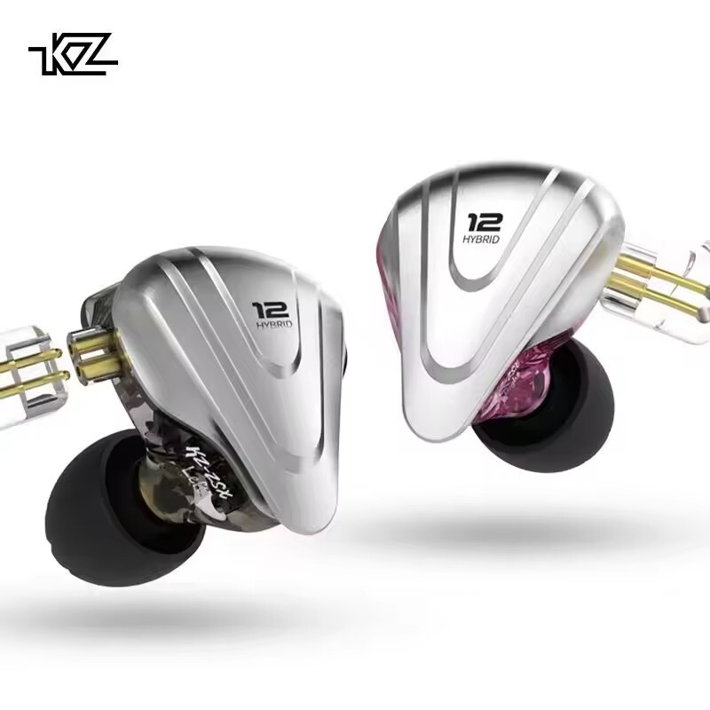 KZ ZSX Terminator Metal Headset 5BA+1DD Hybrid 12 drivers HIFI Bass Earbuds gallery