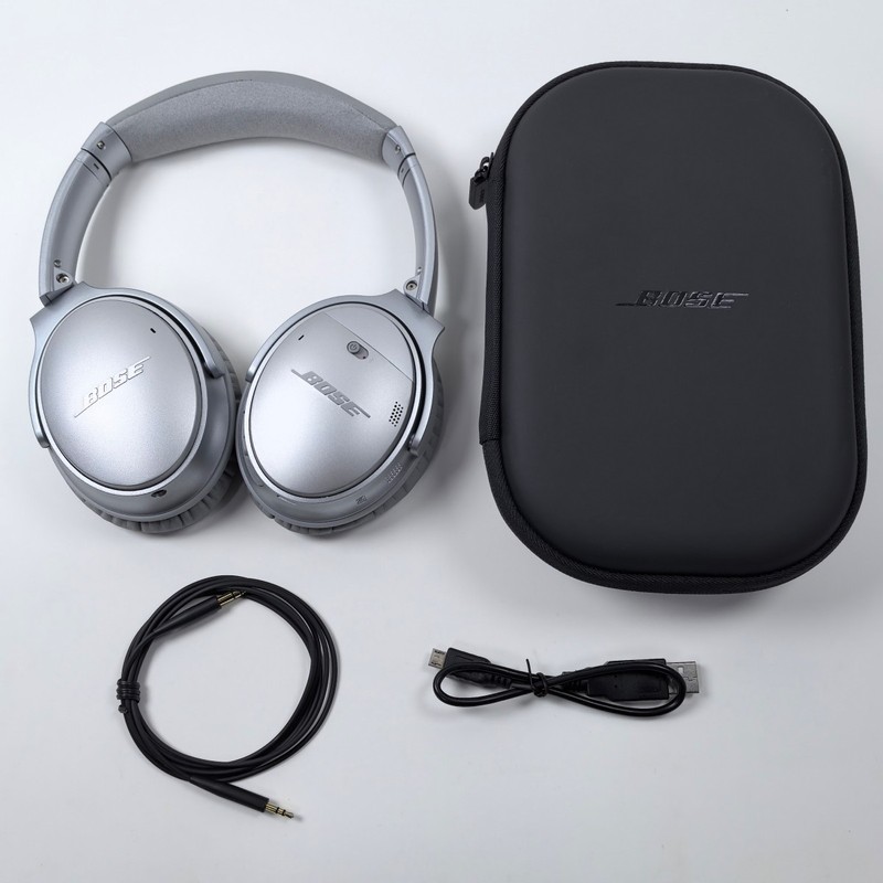 Bose QuietComfort 35 Noise Cancelling Wireless Headphones QC35 Series I Silver