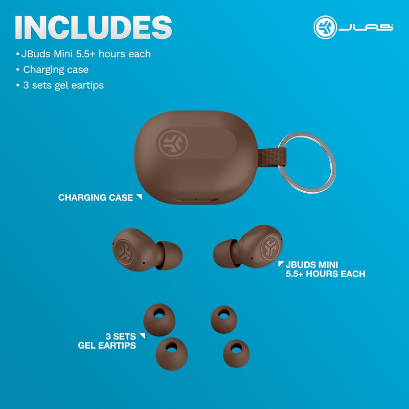 Jbuds Mini Tones, True Wireless Earbuds, Bluetooth Multipoint, IP55 Sweat Resist gallery