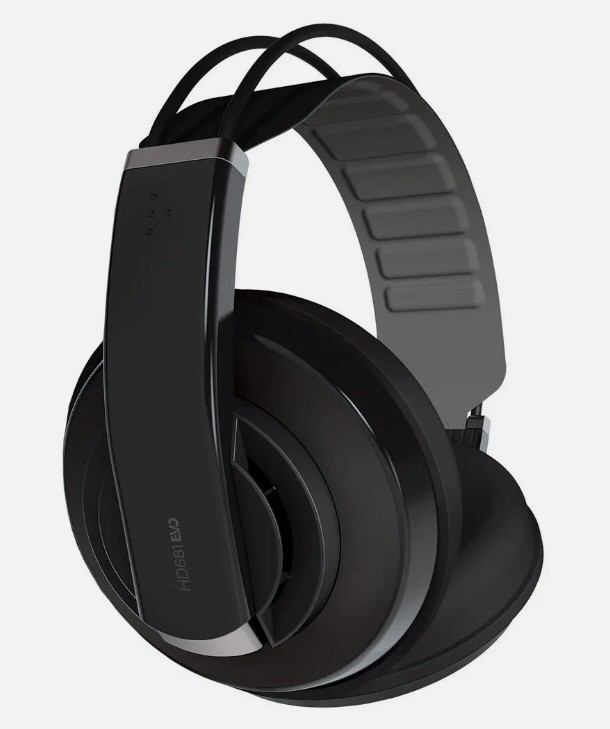 Superlux HD-681 EVO Semi-Open Circumaural Monitoring Headphones HD681EVO gallery