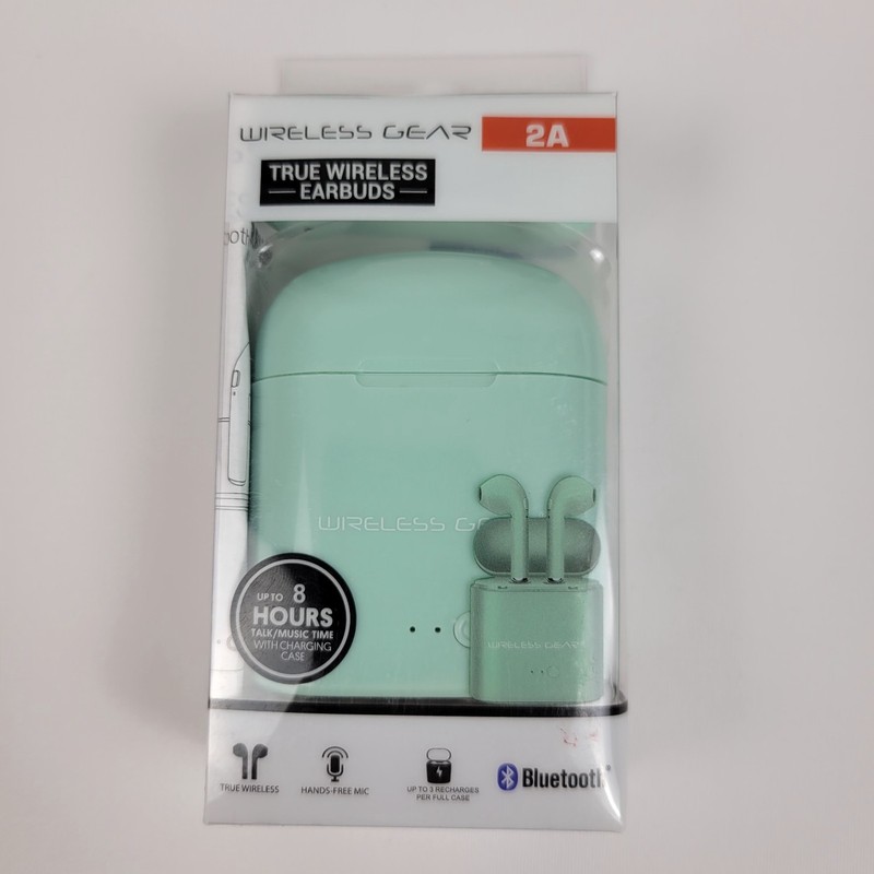 Earbuds-Bluetooth-Hands Free Mic -8 Hours Play Time-2A Fast Charge