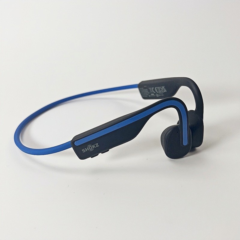 Shokz S661 Sport Sweatproof Open-Ear OpenMove Bone Conduction Headphones Blue