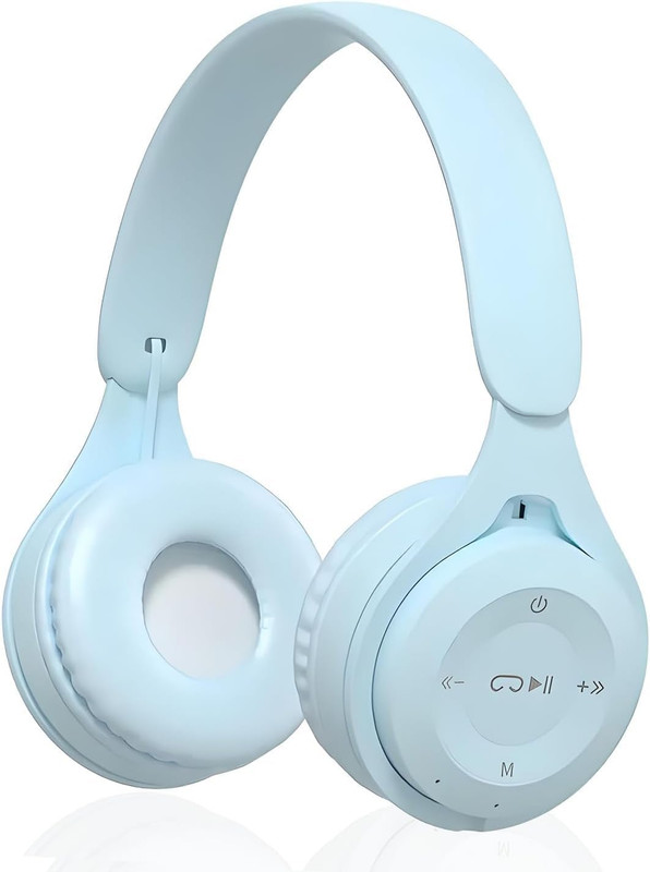 Upgraded Hybrid Noise Cancelling Headphones with Transparent Modes Wireless Blue