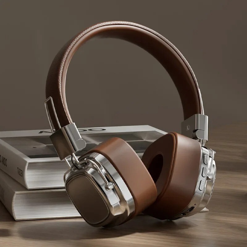 2024 New Retro On Ear Headphones Wireless Bluetooth Headsets DJ Stereo Sounds gallery