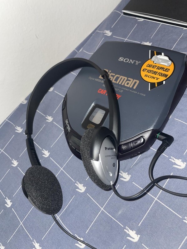 Panasonic Headphones On-Ear Lightweight with XBS RP-HT21 On Ear – No Mic New