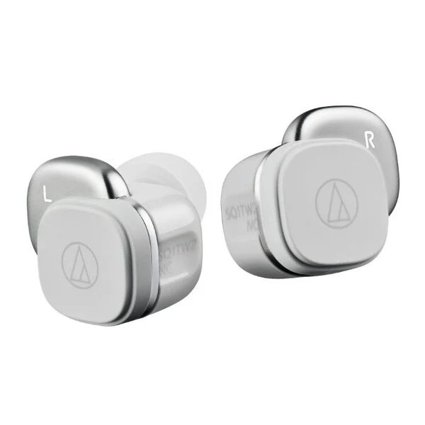 Audio-Technica ATH-SQ1TW2NC True Wireless Noise Cancelling Earbuds gray