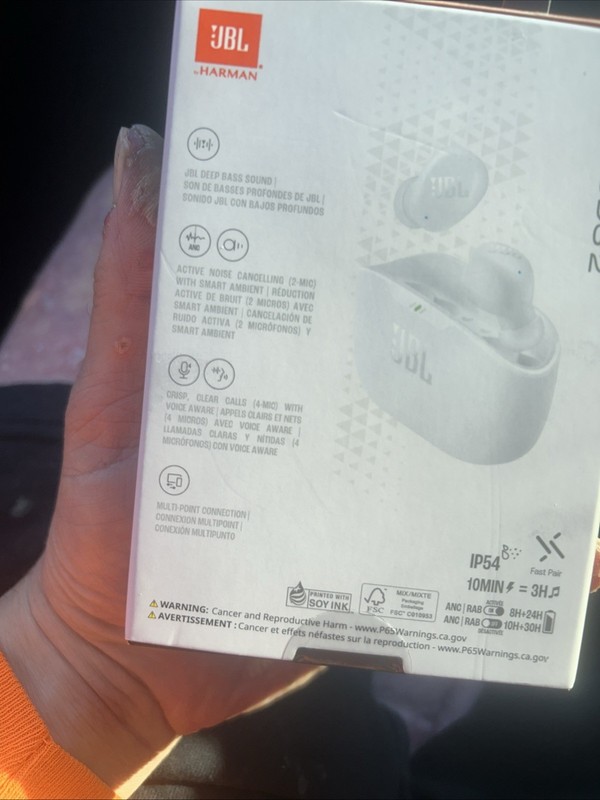 JBL Vibe Buds 2 True Wireless Bluetooth Noise Canceling Earbuds Black New gallery