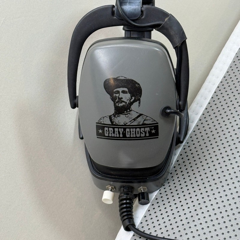 Metal DetectorPro Ultimate Gray Ghost original headphones Wired Over-Ear Vintage