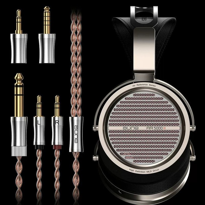 Aune AR5000 MK2 Full-Size Open-Back Headphones with MLD Driver Dynamic Driver