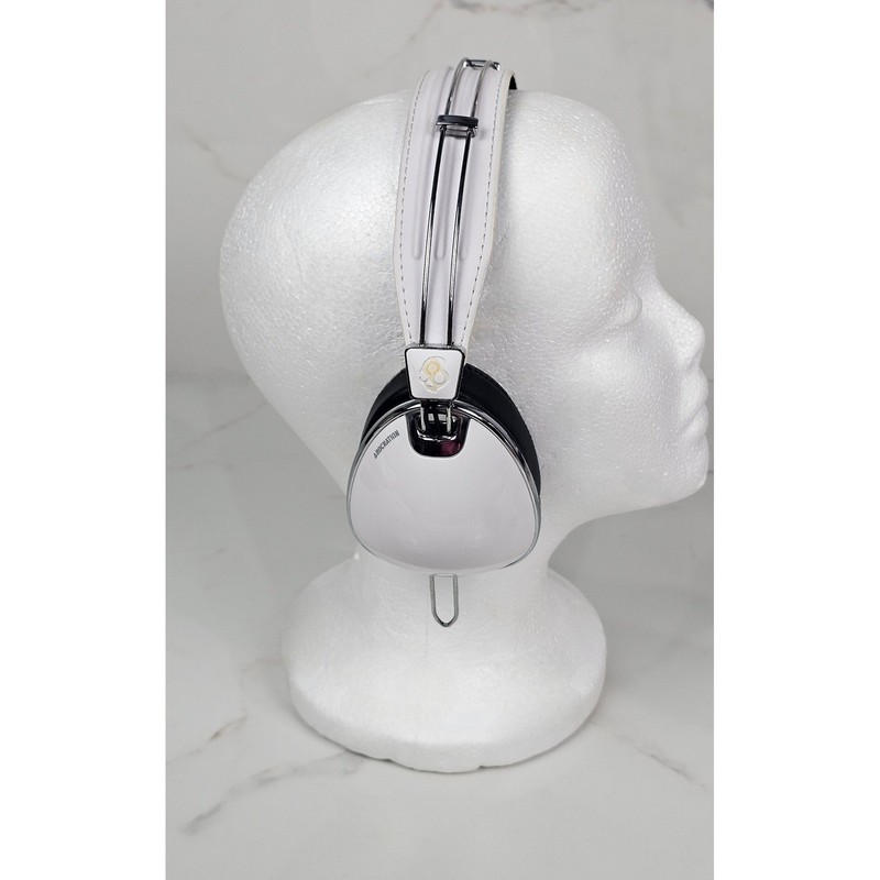 Skullcandy Roc Nation Aviator Over-Ear Headphones White Chrome S6AVFM-158 gallery