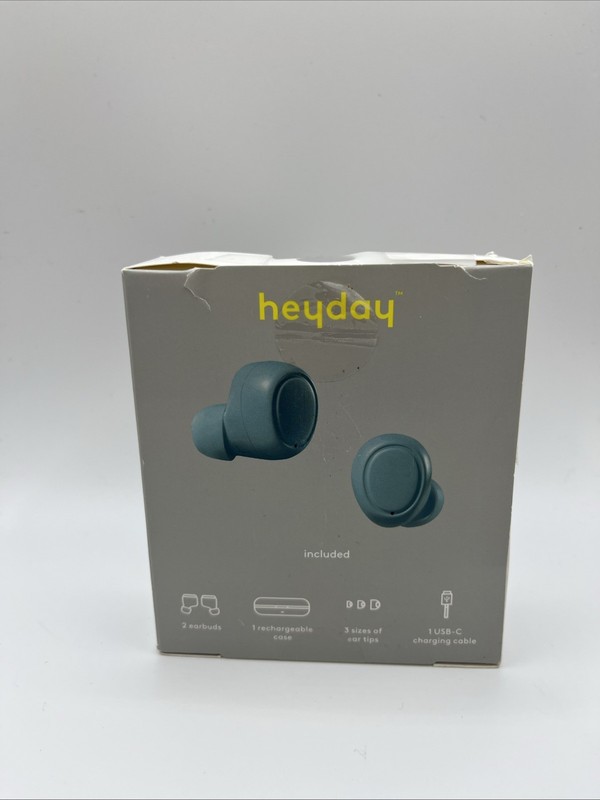 Heyday True Wireless Bluetooth Earbuds Teal