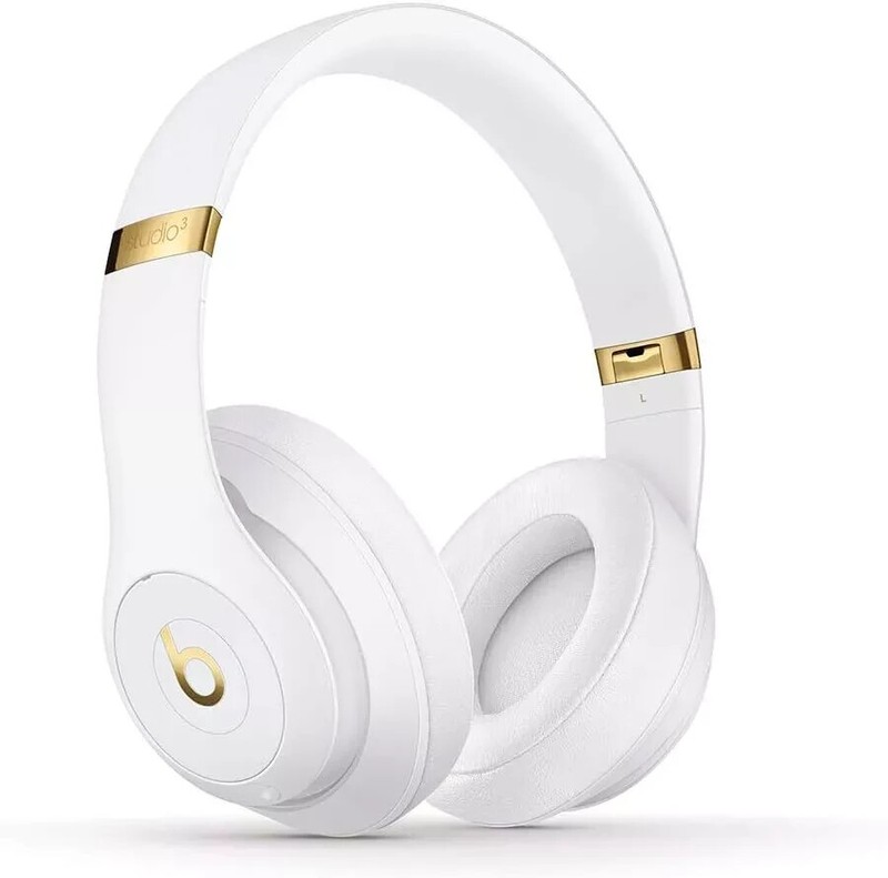 Beats Studio3 🎧 Wireless Noise Cancelling Over-Ear Headphones -White – Open Box