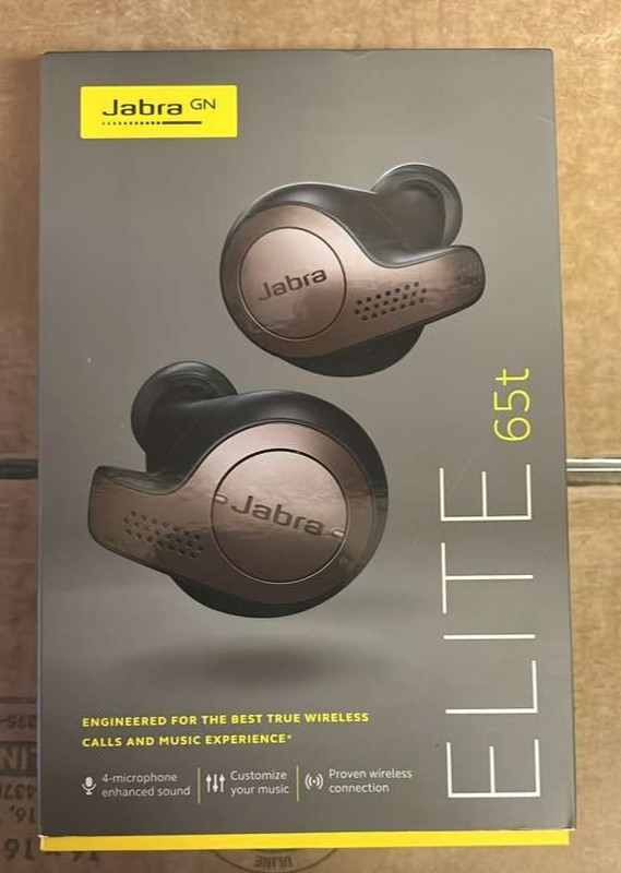 Jabra Elite 65t True Wireless Earphones Copper Black