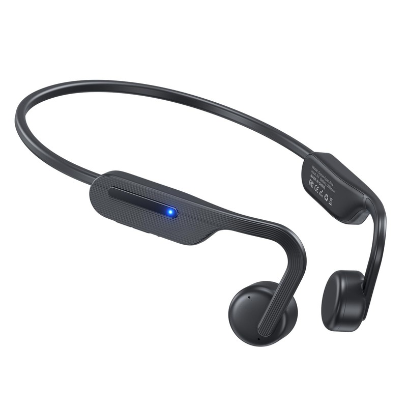 Bone Conduction Headphones, Open Ear Headphones, Superior Sound Wireless Blue…